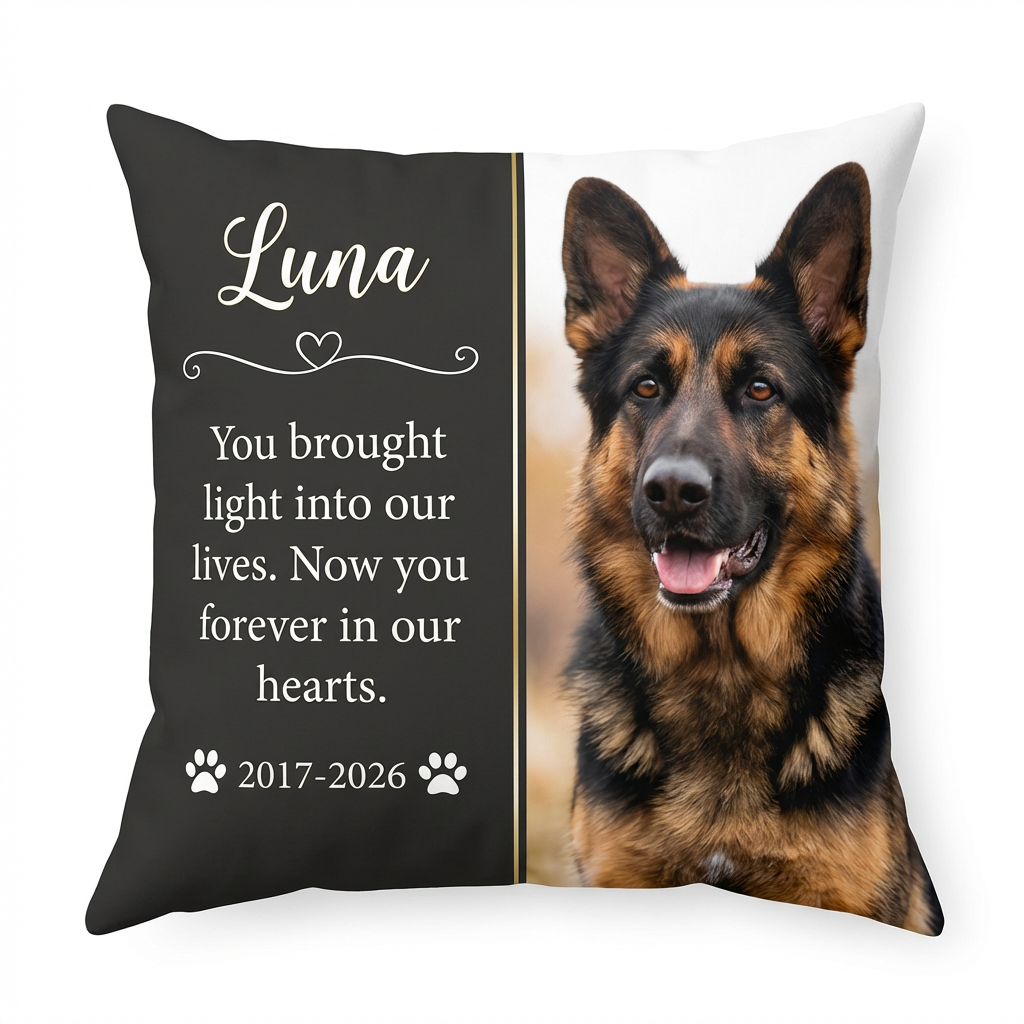 Pet Memorial Pillow