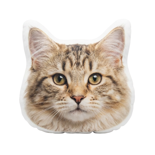 Soft Outline Pet Face Pillow